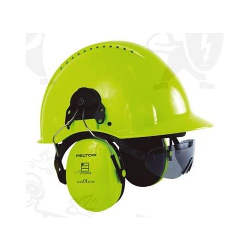 Peltor G3000 Hi-Viz sisak, MM védelem, -30°C,  65229-es, Jólláthatósági