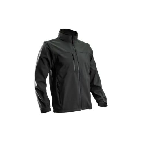 5YANDM Yang 2/1 fekete softshell dzseki M