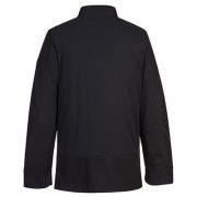 Portwest, Surrey Chef Jacket  L/S, Black, L-s