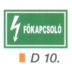 Fökapcsoló D10