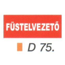 Füstelvezetö D75