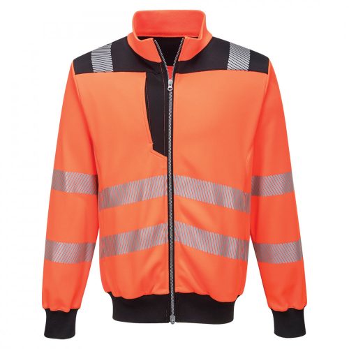 PW370OBR5XL, Portwest PW3 jól láthatóság PW3 Hi-Vis pulóver, Cikkszám: PW370, Narancs/fekete, 5XL