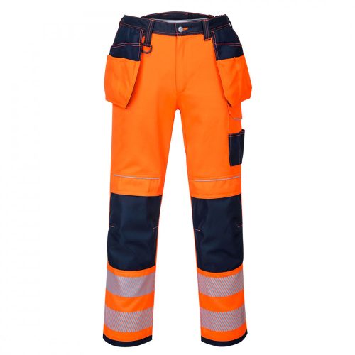 T501ONS28, T501 - Vision Hi-Vis nadrág, Narancs/navy, 28