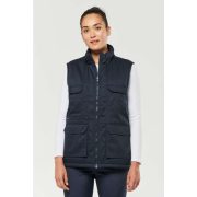 Designed To Work WK607 UNISEX PADDED MULTI-POCKET POLYCOTTON VEST 2XL